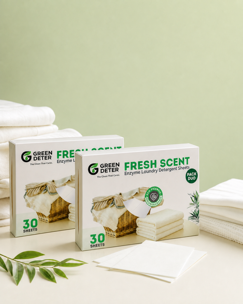 Feuilles de lessive GREEN DETER – Fresh Scent
