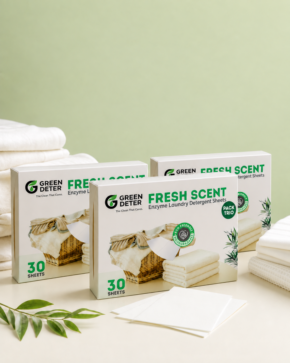 GREEN DETER البحرين — أوراق منظف الغسيل