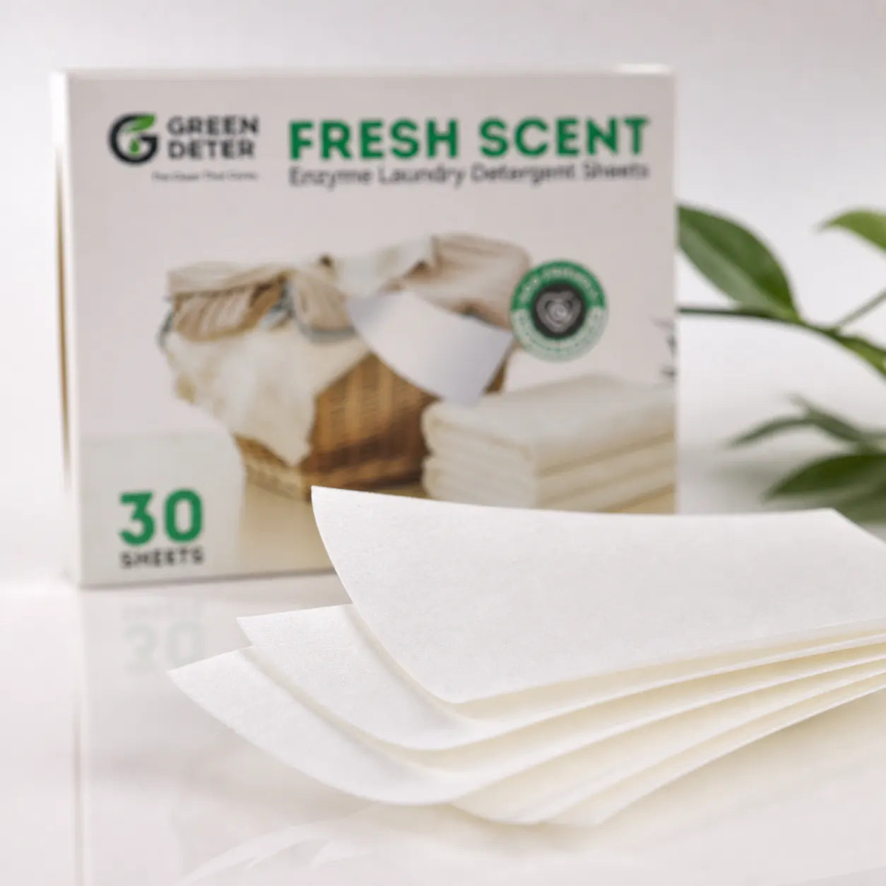 Feuilles de lessive GREEN DETER